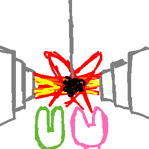 hoops and yoyo at the super collider by Malpiggy27